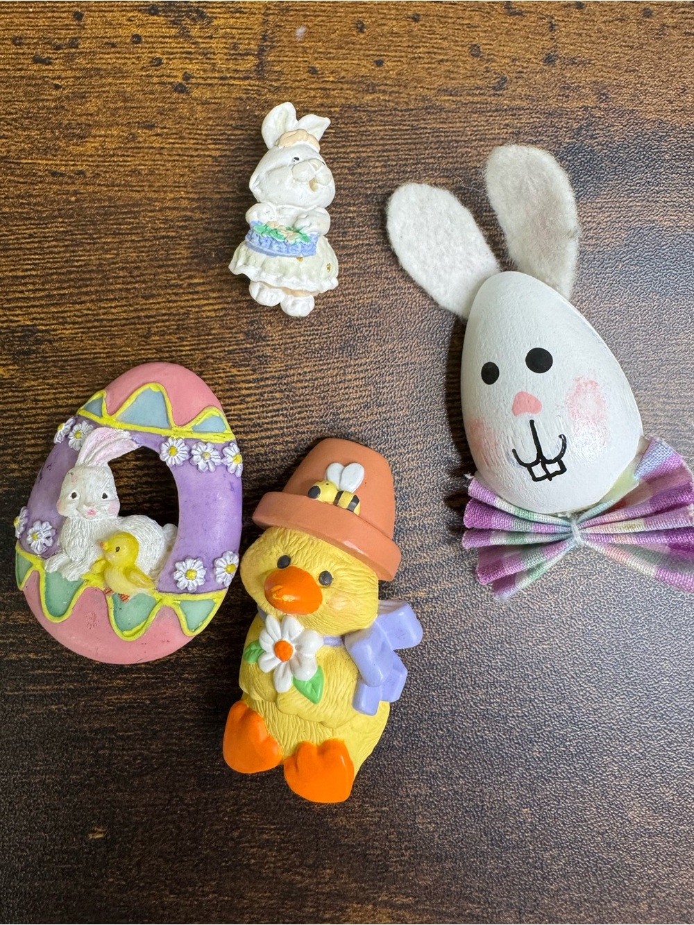 Vintage Easter Pin Lot - Kitschy